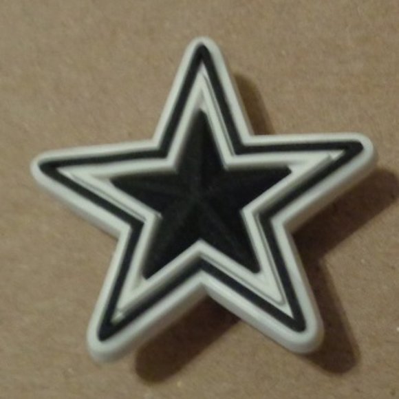 Set of 5 Dallas Cowboys Shoe Charms/Jibbitz - Picture 4 of 6
